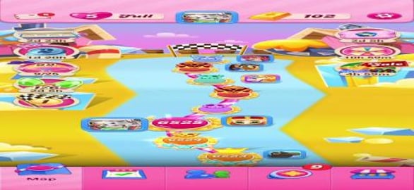Candy Crush: 23/2 gameplay (level 6525)