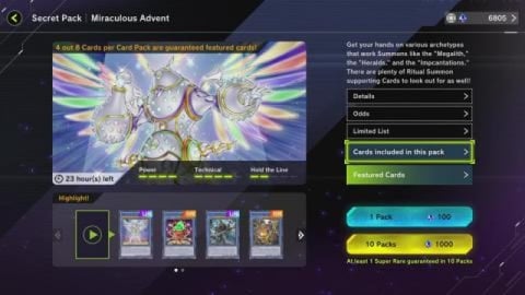 Yu-Gi-Oh! Master Duel open 10 secret packs Miraculous Adv...