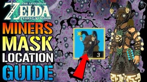 Zelda: Tears Of The Kingdom "Miners Mask" How To Get This...