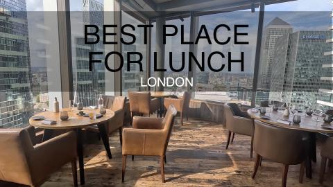 Trip to Canary Wharf for Lunch