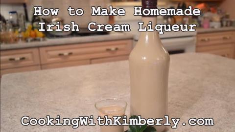 How to Make Homemade Irish Cream Liqueur: Cooking with Ki...