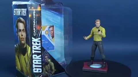 Diamond Select Star Trek Into Darkness Captain Kirk Figur...