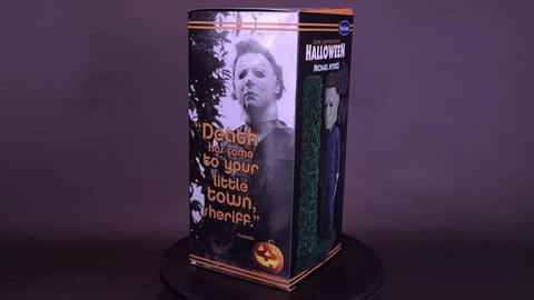 Royal Bobbles Halloween Michael Myers with Bush Bobblehea...