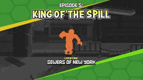 TMNT: Shredders Revenge! Episode.5 King Of The Spill, All...