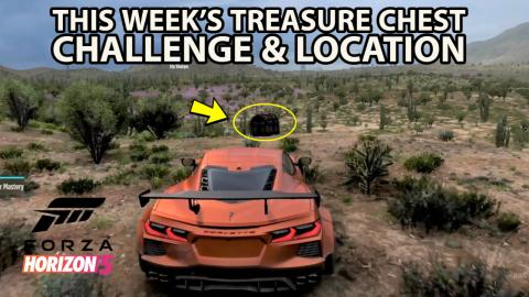 Treasure Chest Challenge & Location in Forza Horizon 5