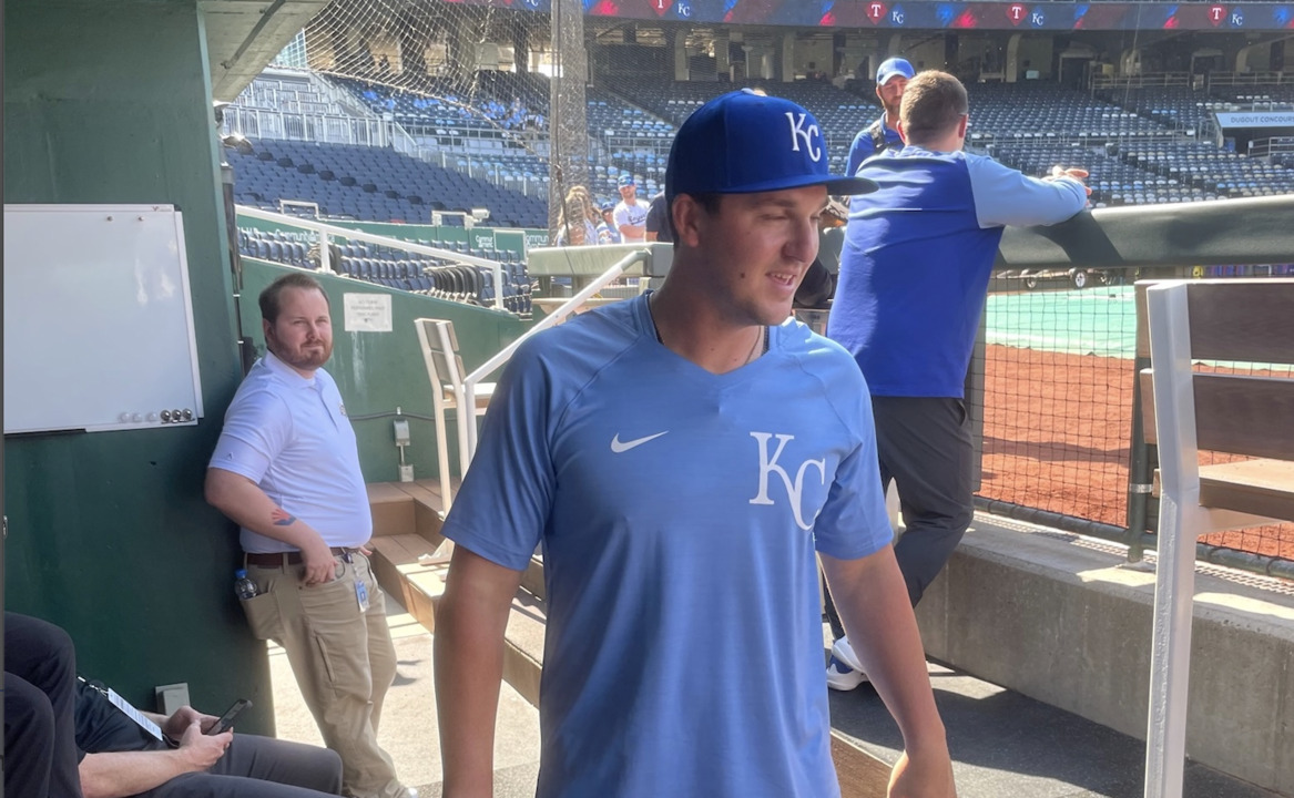 Vinnie Pasquantino is set to make his MLB debut tonight with the @kcroyals!  The Italian Nightmare is coming to haunt The Show.…