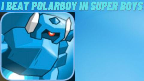 I Beat The Boss Level Polarboy In The Game Super Boys The...