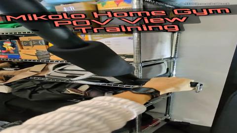 Train With Me: Mikolo Home Gym 150LBS Weight Stack - [POV...