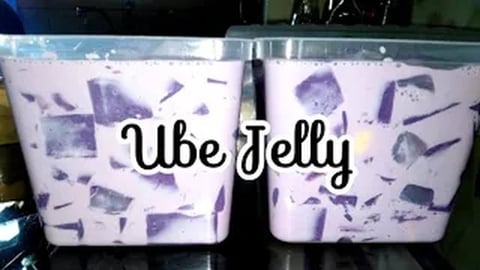 Ube Jelly _ Filipino Food _ Taste Buds PH