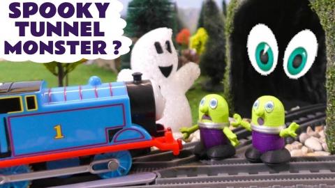 Halloween Thomas The Tank Engine Spooky Tunnel Monster wi...