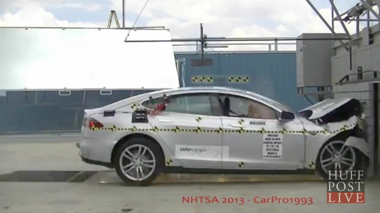 Tesla Model S Named Safest Car Ever | HuffPost Videos