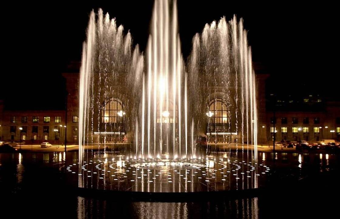 Kansas City turns on the water for Fountain Day Kansas City Star