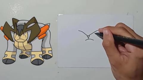 DRAW POKEMON TERRAKION #SHORTS