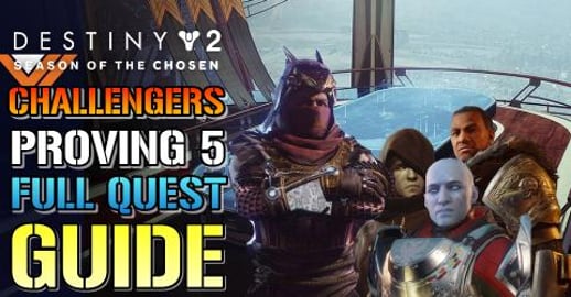 Destiny 2: Challenger's Proving 5 | Full Quest Guide (Sea...