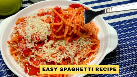 EASY PINOY STYLE  SPAGHETTI RECIPE // HOW TO COOK PINOY S...