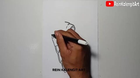 Drawing Graffiti Character Zombie Pizza