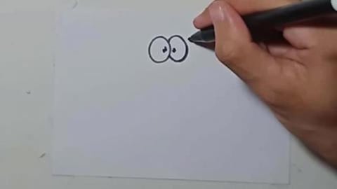 DRAW CARTOON MONSTER 3 #SHORTS