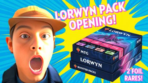 MTG opening 6 lorwyn eclipsed booster packs and 2 foil ra...