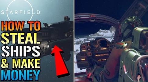 Starfield: How To Steal Ships For FREE! & Make A Ton Of M...
