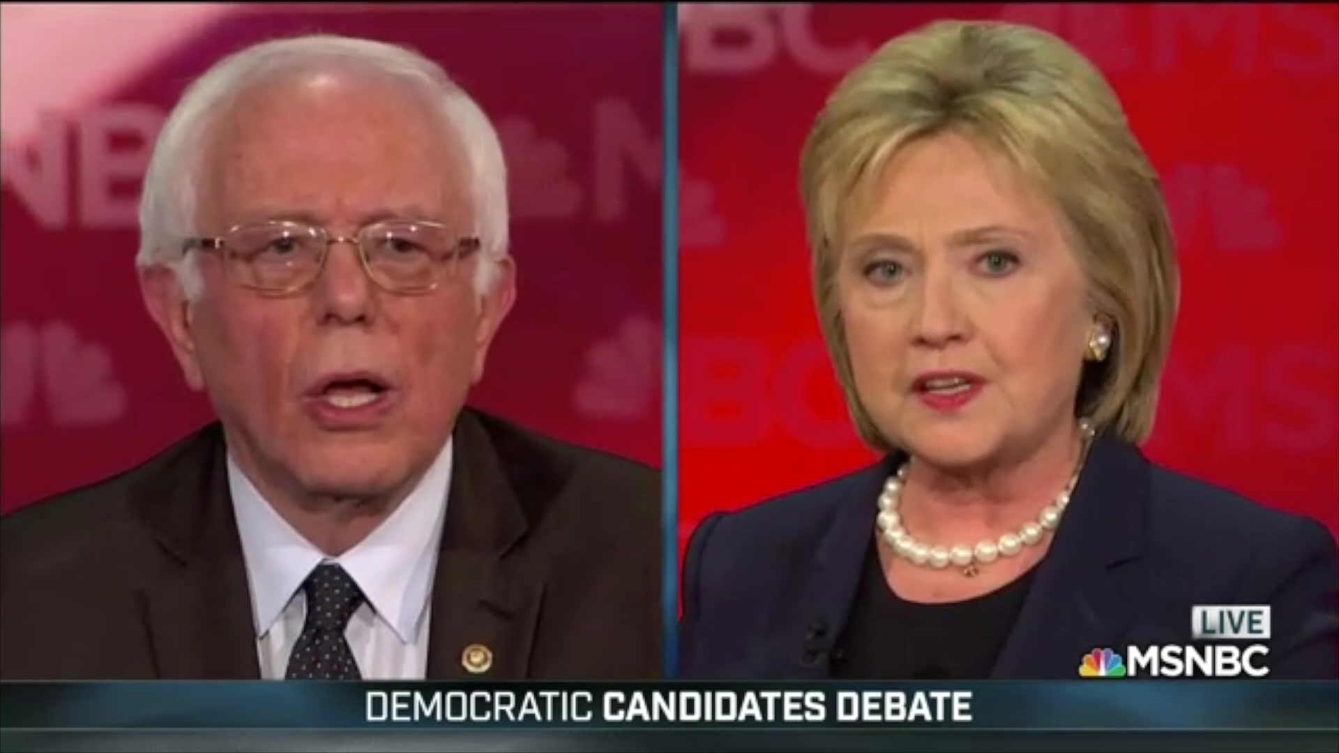 Hillary Clinton Accuses Bernie Sanders Of Smearing Her Over Wall Street ...