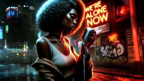 We're alone now - r&b instrumental