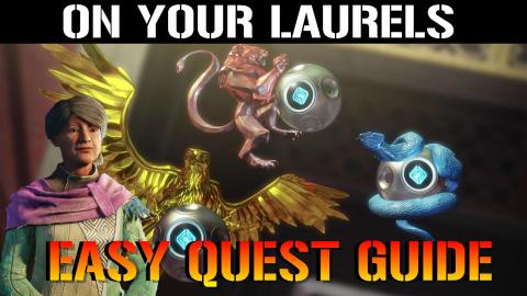 Destiny 2: ON YOUR LAURELS EASY QUEST GUIDE | How To Get ...