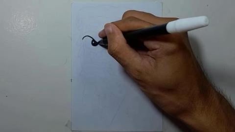 Drawing graffiti angry pizza shorts