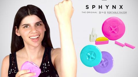 THE WORLDS FIRST PORTABLE RAZOR! The Sphynx Portable Razo...