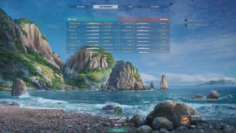 World of Warships Archipelago S Carolina Co-Op Battle