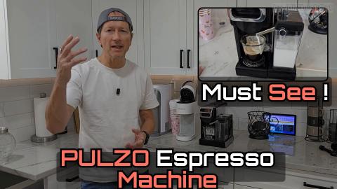 PULZO Espresso Machine Review — One Touch Latte & Cappu...