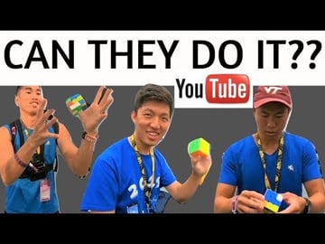 Can YouTubers Solve a Rubik's Cube VIDCON 2019 