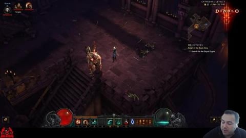Diablo 3 Playthrough Necromancer // Act 1 Part 9 The Fall...