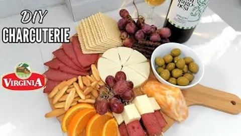 DIY CHARCUTERIE BOARD _ Cheese Board _ Glaze Board _ Tast...