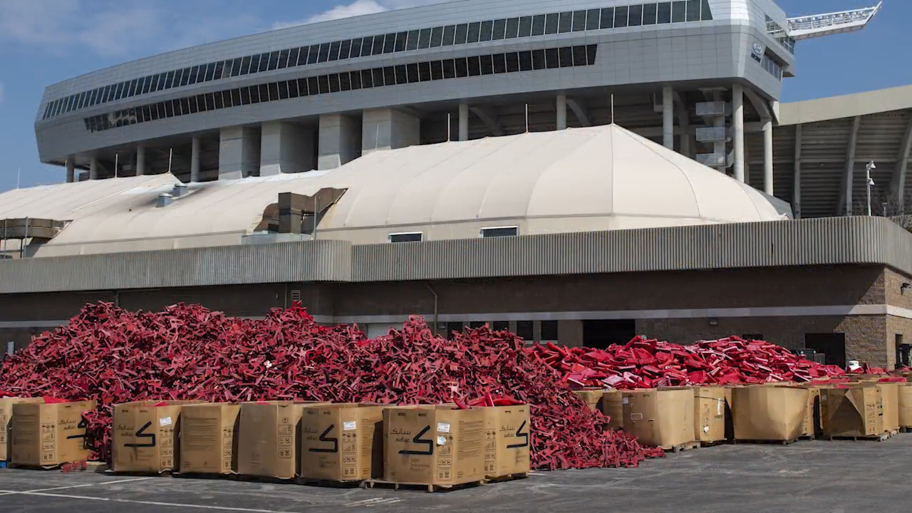 A county legislator wants to block sale of Arrowhead seating