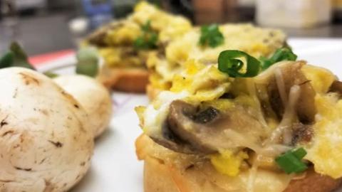 How to Make Breakfast Bruschetta  | It's Only Food with C...