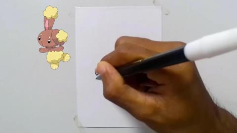 Draw Pokemon buneary shorts