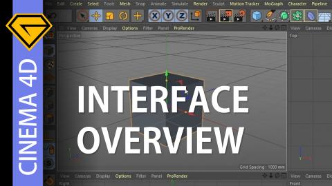 Interface Presentation and Overview | Cinema 4D Tutorial