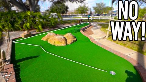 We Got A Mini Golf Hole In One and Lucky Bounces at Pirat...