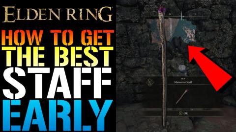 Elden Ring: METEORITE STAFF! How To Get The BEST Early "S...