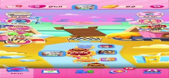 Candy crush: 3/7 gameplay (level 6529) 