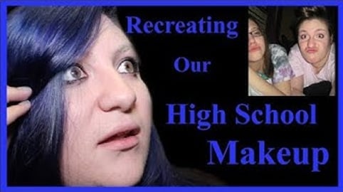 Recreatng Our High School Makeup! 