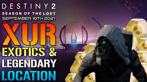 Destiny 2: XUR EXOTICS & LOCATION! Where Is XUR Today? (S...