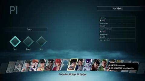 Jump Force Beta Dragon Ball Z vs One Peice  Favorite Char...