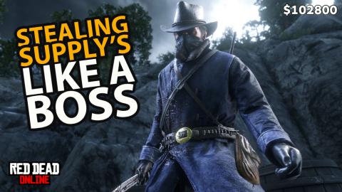 Stealing Supply's like Boss in Red Dead Online