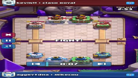 Clash Royale:2/8 gameplay (great teamwork!)