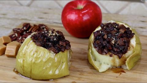 Stuffed Caramel Apples