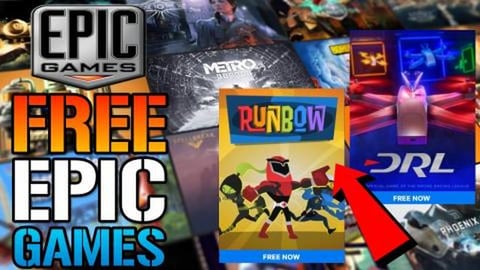 Runbow: & Dron Racing League Is FREE Today! From The Epic...