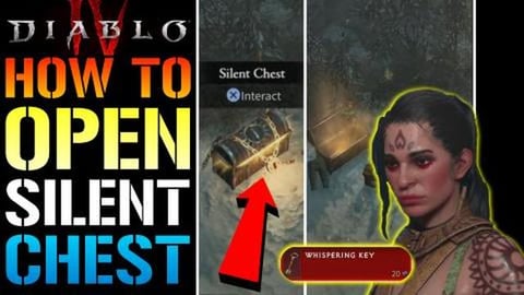 Diablo 4: How To Open "Silent Chest" Amazing Weapons & Ge...