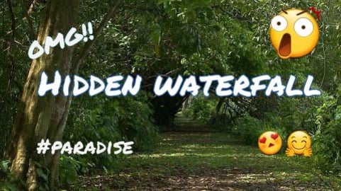 AMAZING HIDDEN WATERFALL