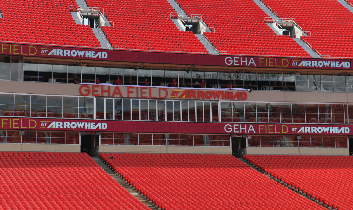 Kansas City Chiefs unveil GEHA Field at Arrowhead Stadium